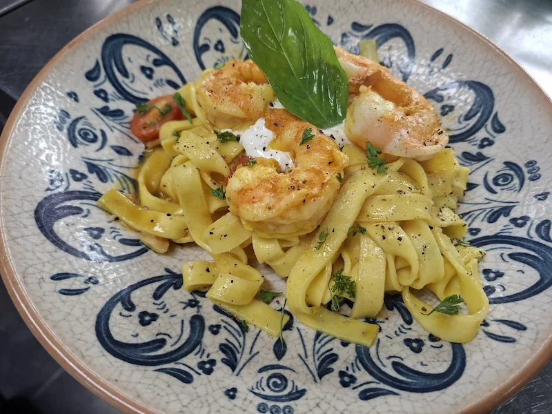 tagliatelle Gamberi